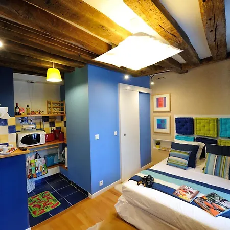 Apartman Les Patios Du Marais 1 Párizs